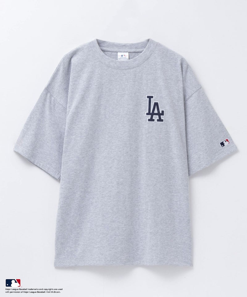 MLB ツイルワッペンTシャツ メンズ メール便 対応商品商品画像-4