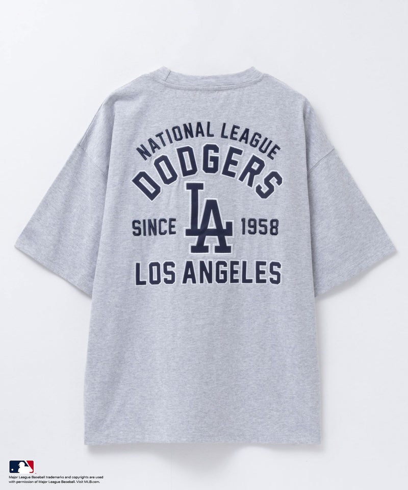 MLB ツイルワッペンTシャツ メンズ メール便 対応商品商品画像-5
