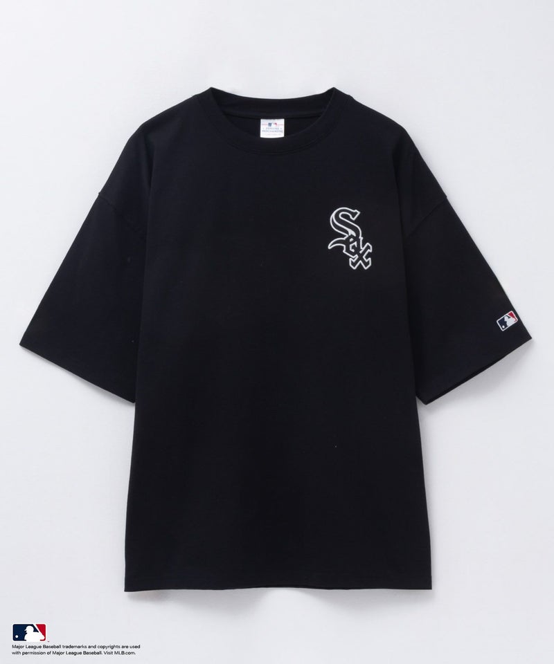 MLB ツイルワッペンTシャツ メンズ メール便 対応商品商品画像-6