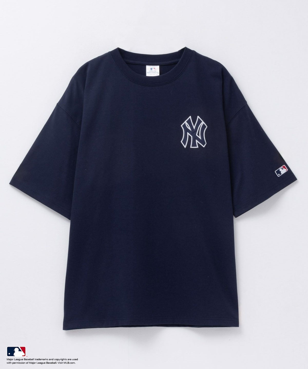 MLB ツイルワッペンTシャツ メンズ ネコポス 対応商品