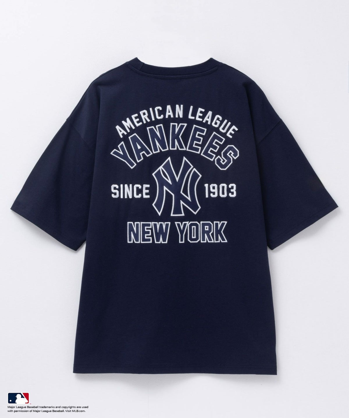 MLB ツイルワッペンTシャツ メンズ ネコポス 対応商品