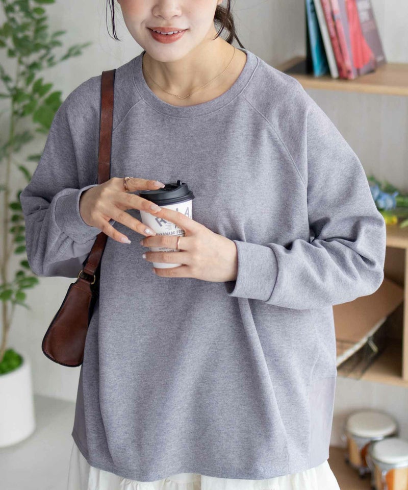 nAvy 異素材切替プルオーバー レディース商品画像-1