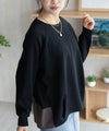nAvy 異素材切替プルオーバー レディース商品サムネイル-2