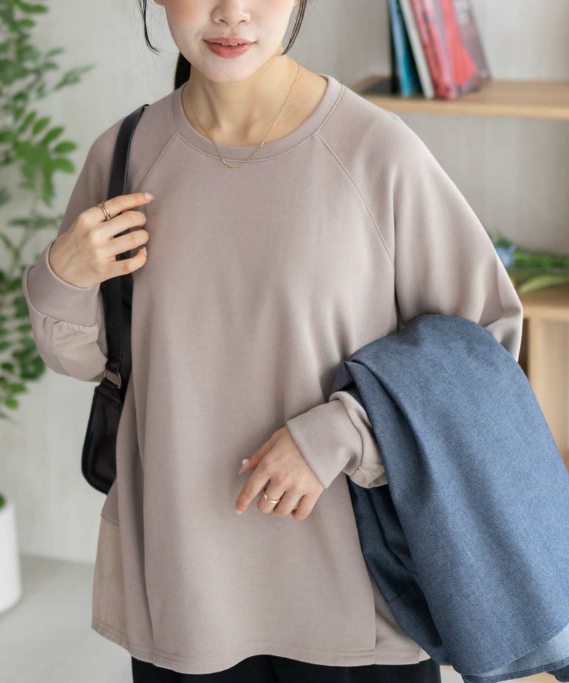 nAvy 異素材切替プルオーバー レディース商品画像-3