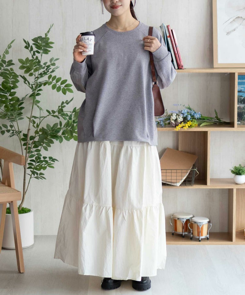 nAvy  異素材切替プルオーバー レディース商品画像-11