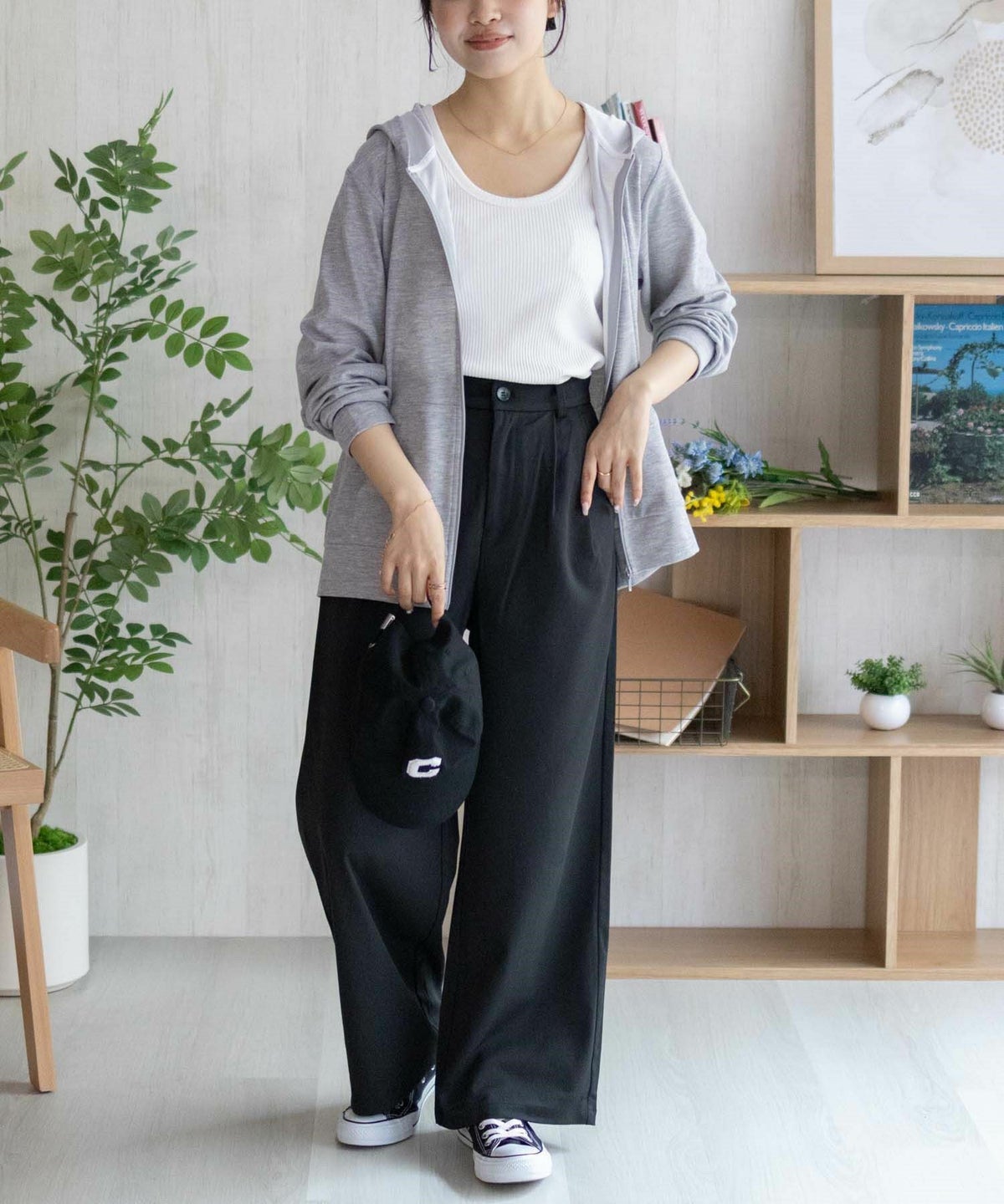 NAVY SARARI UVカットパーカー ドライ レディース