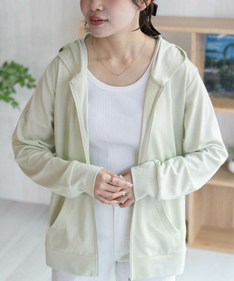 nAvy SARARI UVカットパーカー ドライ レディース商品画像-19