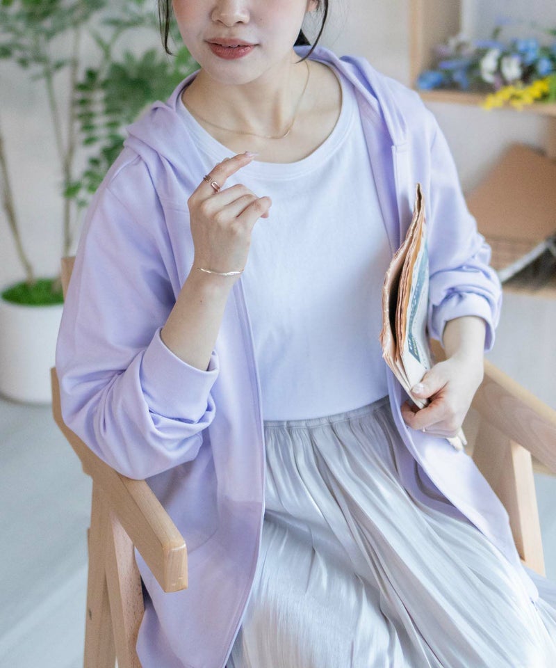 nAvy SARARI UVカットパーカー ドライ レディース商品画像-24