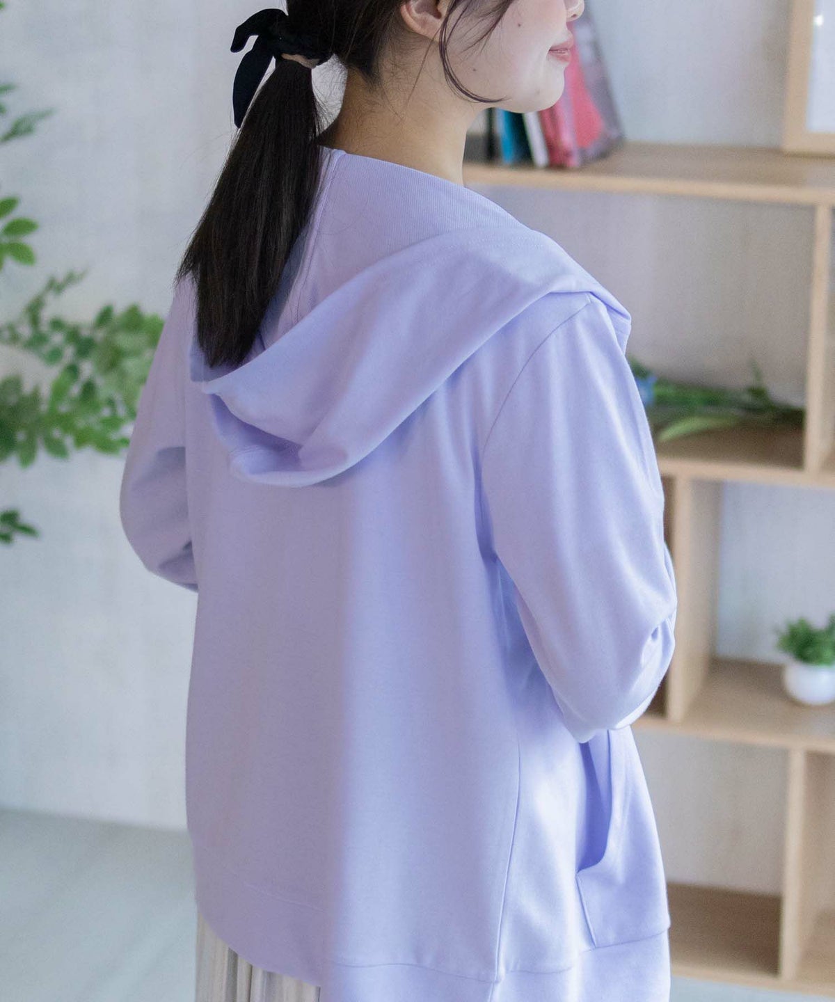 NAVY SARARI UVカットパーカー ドライ レディース