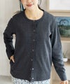 nAvy SARARI UVカットカーディガン ドットボタン レディース商品サムネイル-3