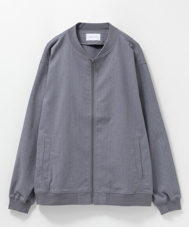 URBAN COLLECTION エアリネン リネンライクブルゾン メンズ商品画像-31