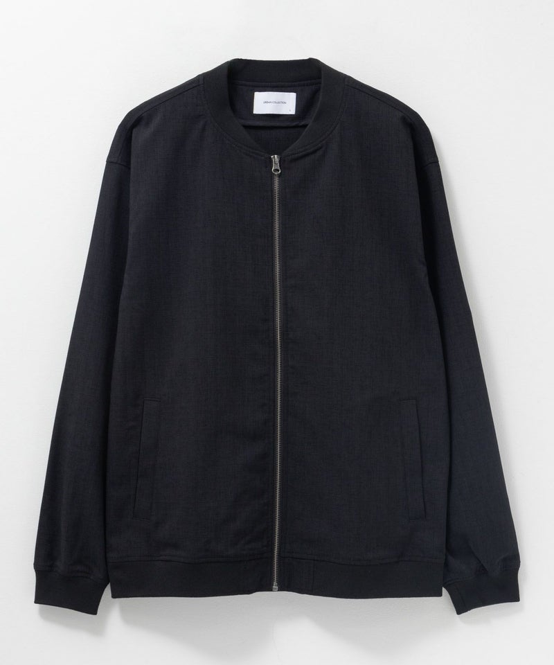 URBAN COLLECTION エアリネン リネンライクブルゾン メンズ商品画像-33