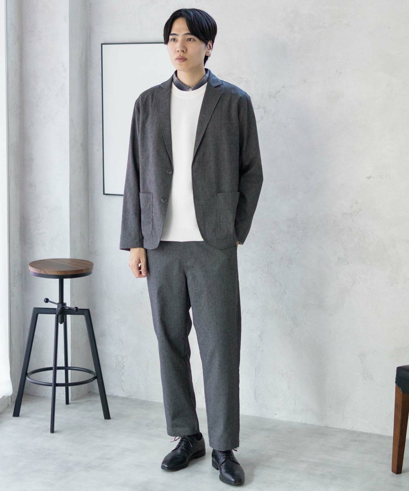 URBAN COLLECTION エアリネン リネンライクジャケット メンズ商品画像-30