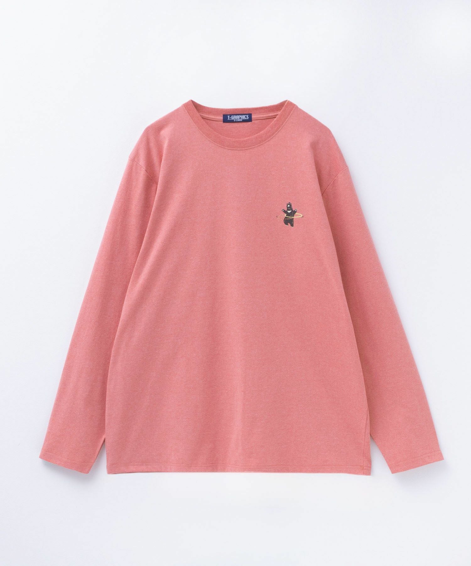 T-GRAPHICS キャラデザイン長袖Tシャツ メンズ