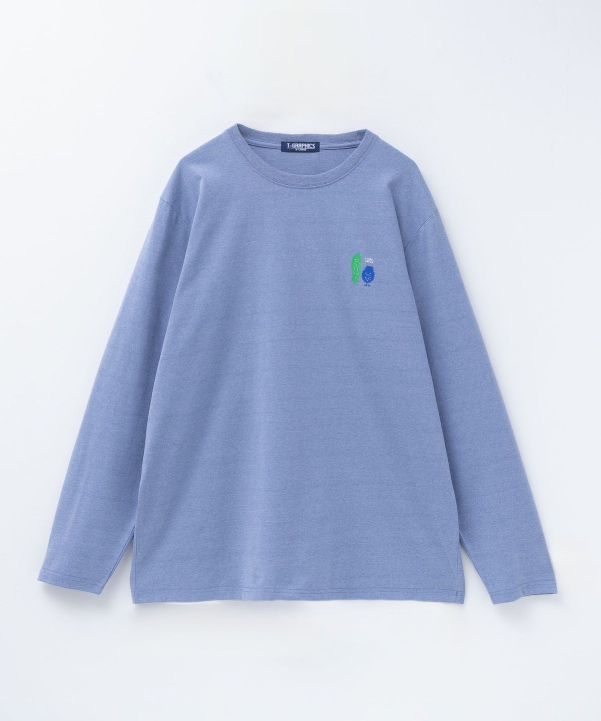 T-GRAPHICS キャラデザイン長袖Ｔシャツ メンズ