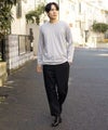 NAVY ストライプフェイクレイヤード長袖Tシャツ メンズ商品サムネイル-18