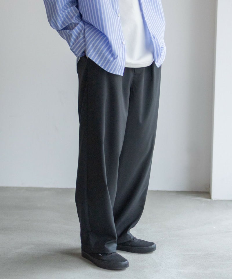 [期間限定価格]URBAN COLLECTION  タックワイドスラックス メンズ商品画像-4