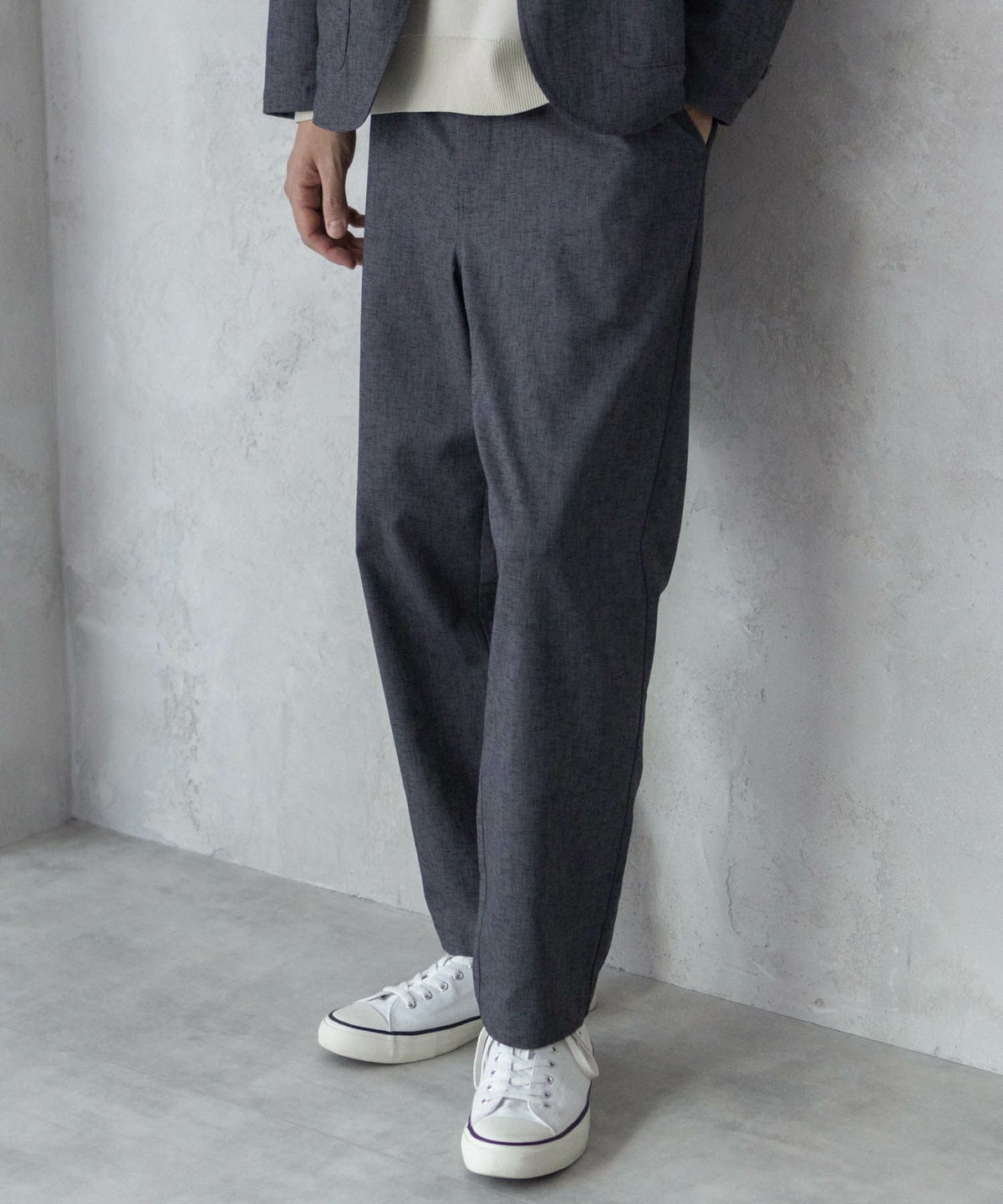 URBAN COLLECTION リネンライクパンツ メンズ