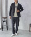 URBAN COLLECTION エアリネン リネンライクパンツ メンズ商品サムネイル-8