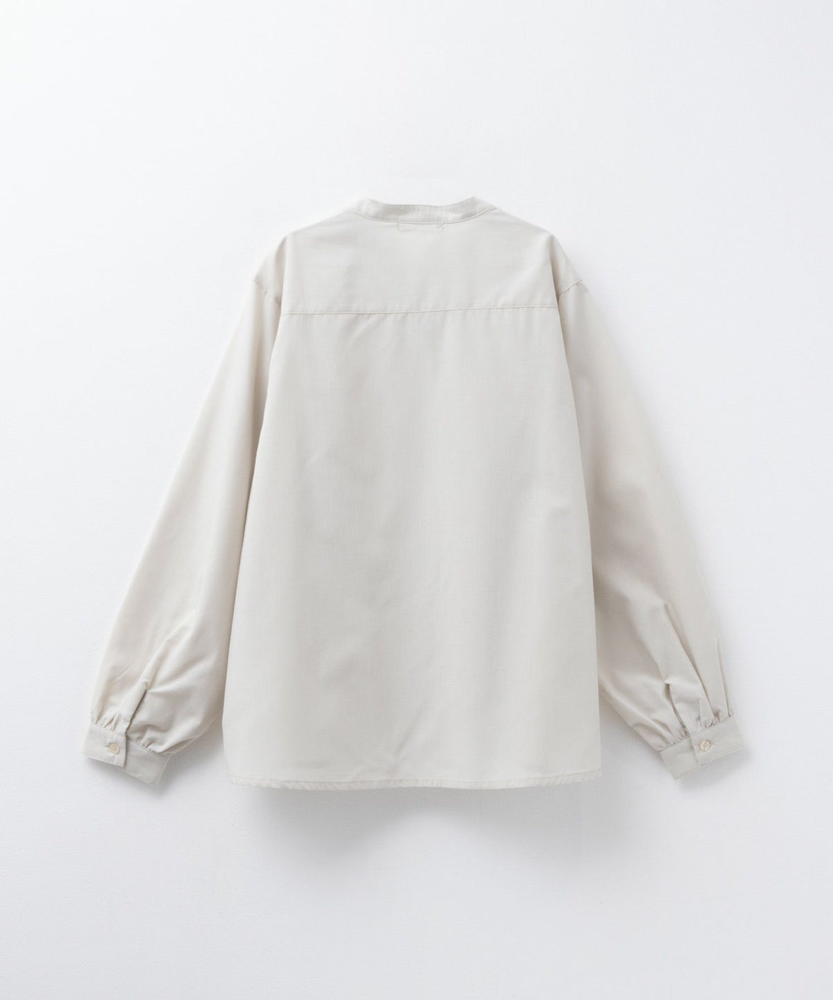 nAvy バンドカラー前開きシャツ レディース