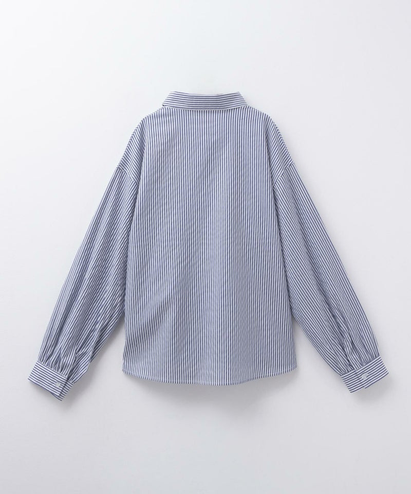 nAvy ストライプ前開きシャツ レディース商品画像-24