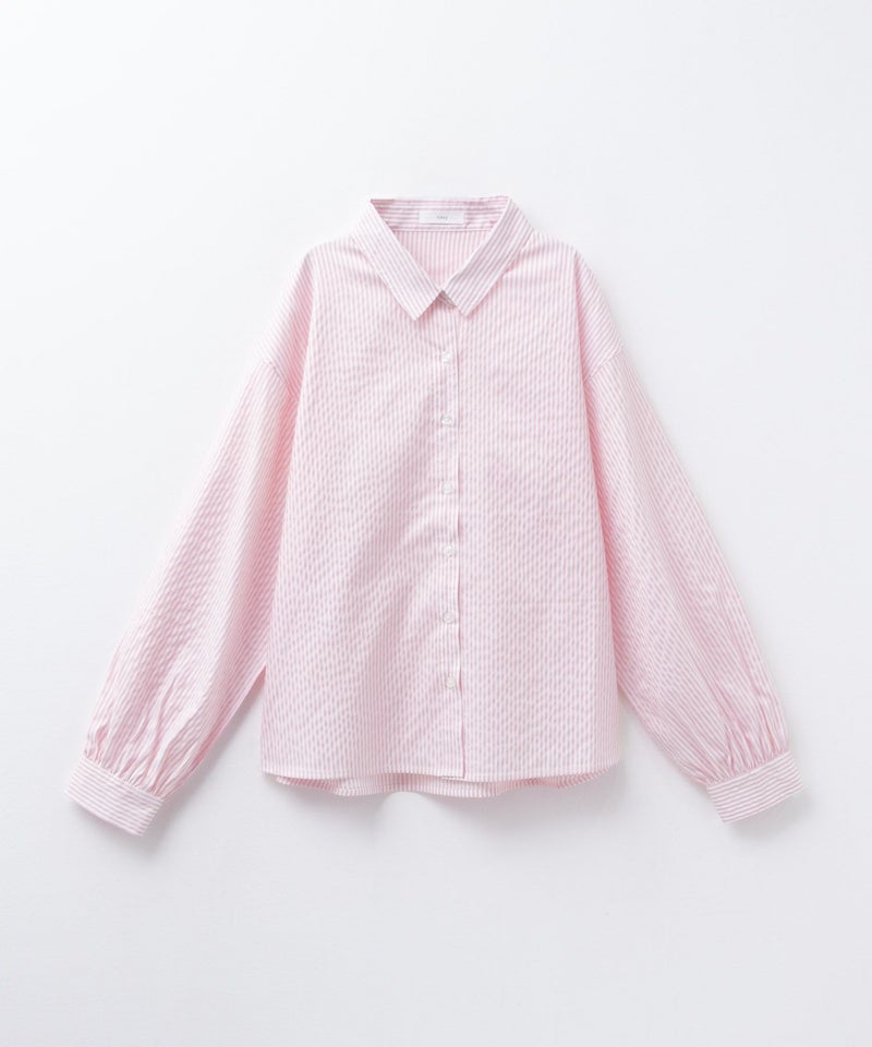 nAvy ストライプ前開きシャツ レディース商品画像-25