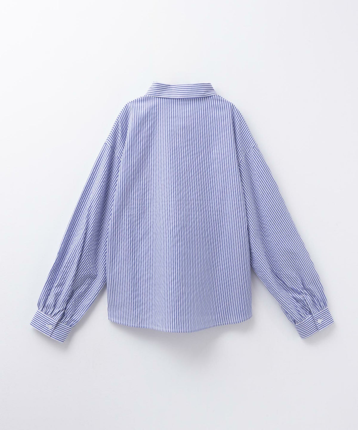 nAvy ストライプ前開きシャツ レディース