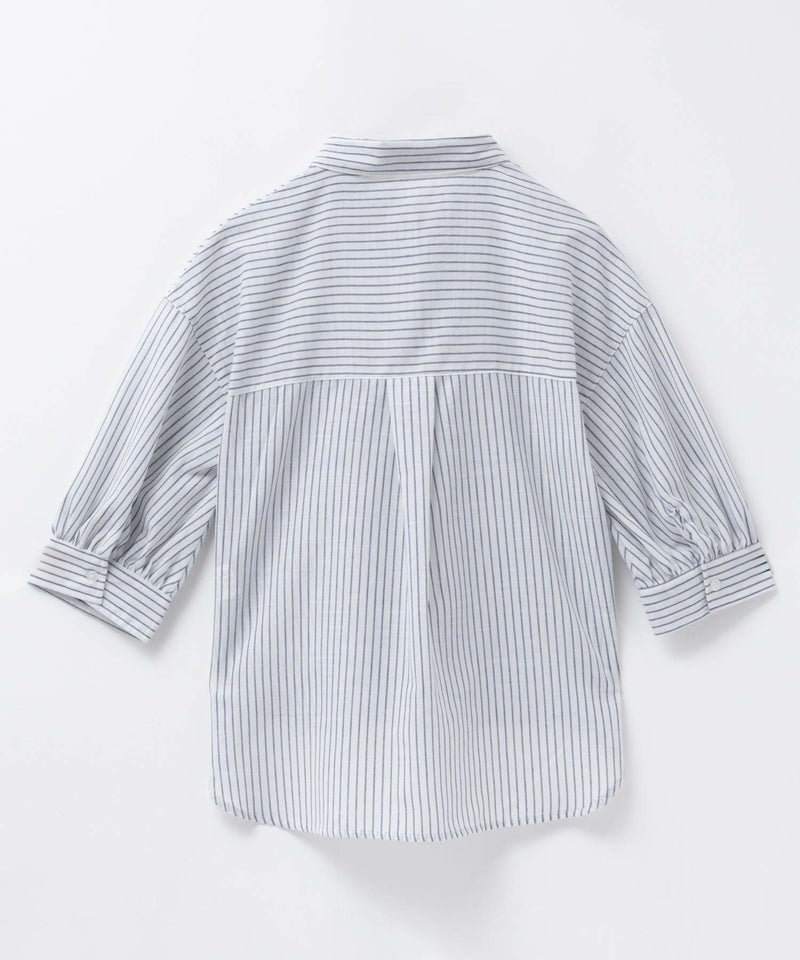 nAvy  スラブ前開き7分袖シャツ レディース商品画像-19
