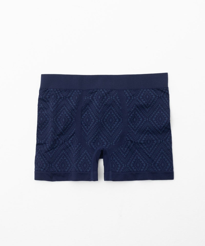 NAVY オルテガ柄成型ボクサーパンツ メンズ メール便 対応商品商品画像-4
