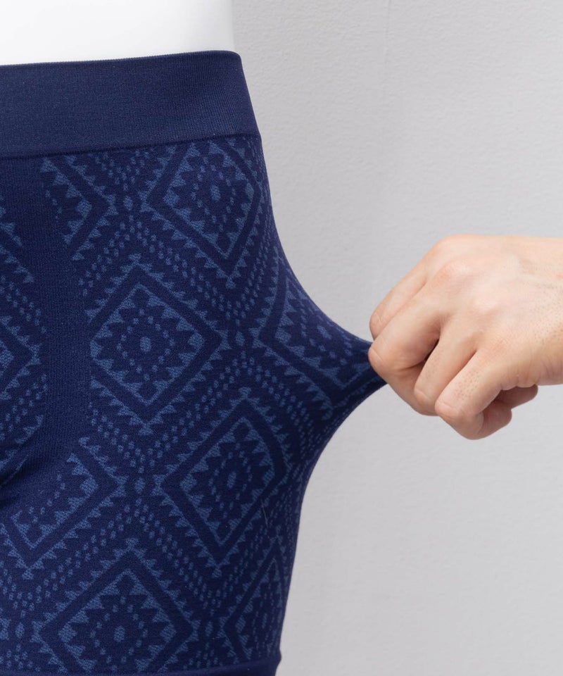 NAVY オルテガ柄成型ボクサーパンツ メンズ メール便 対応商品商品画像-6