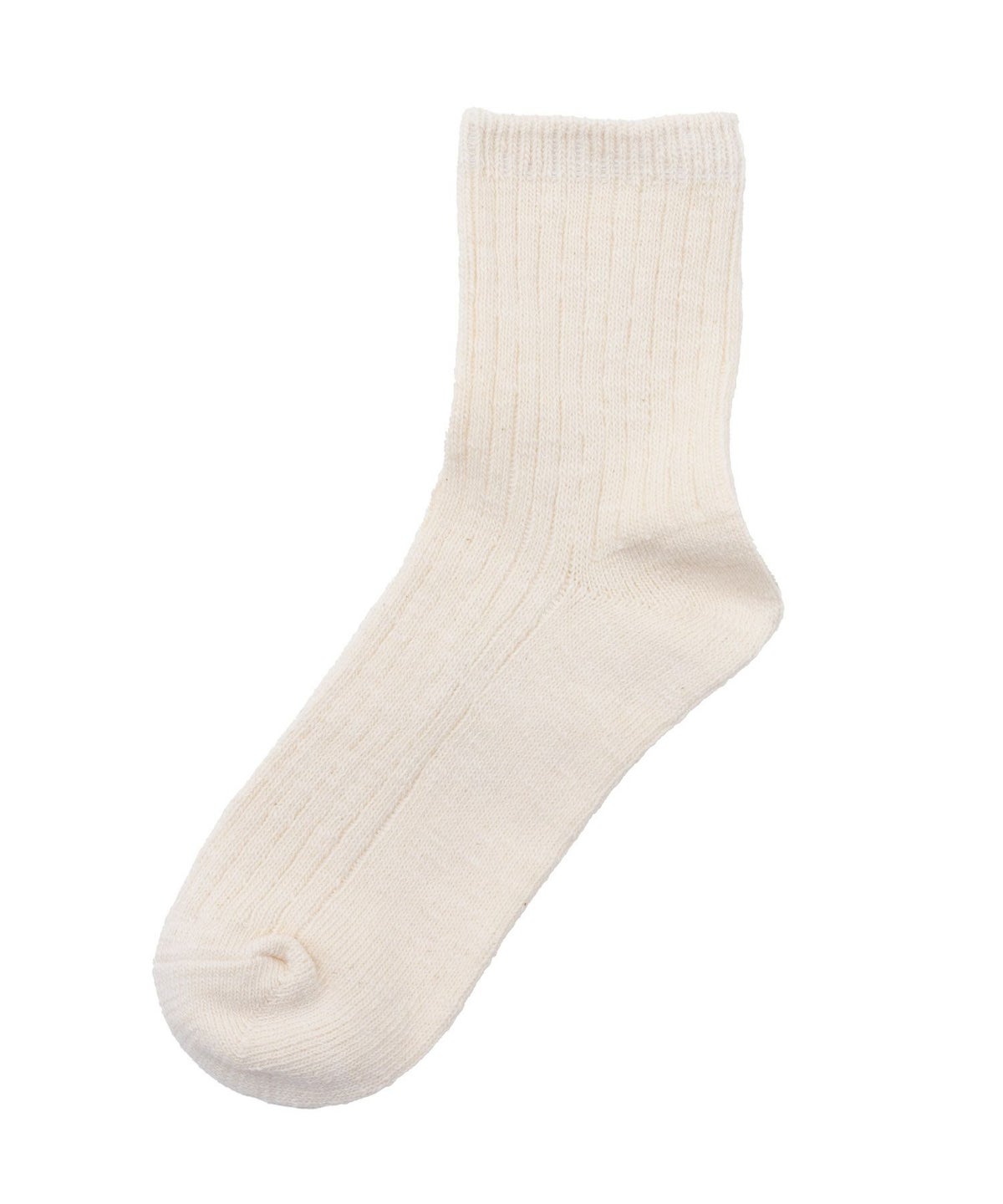 NAVY クオーターソックス USAコットンスラブ レディース