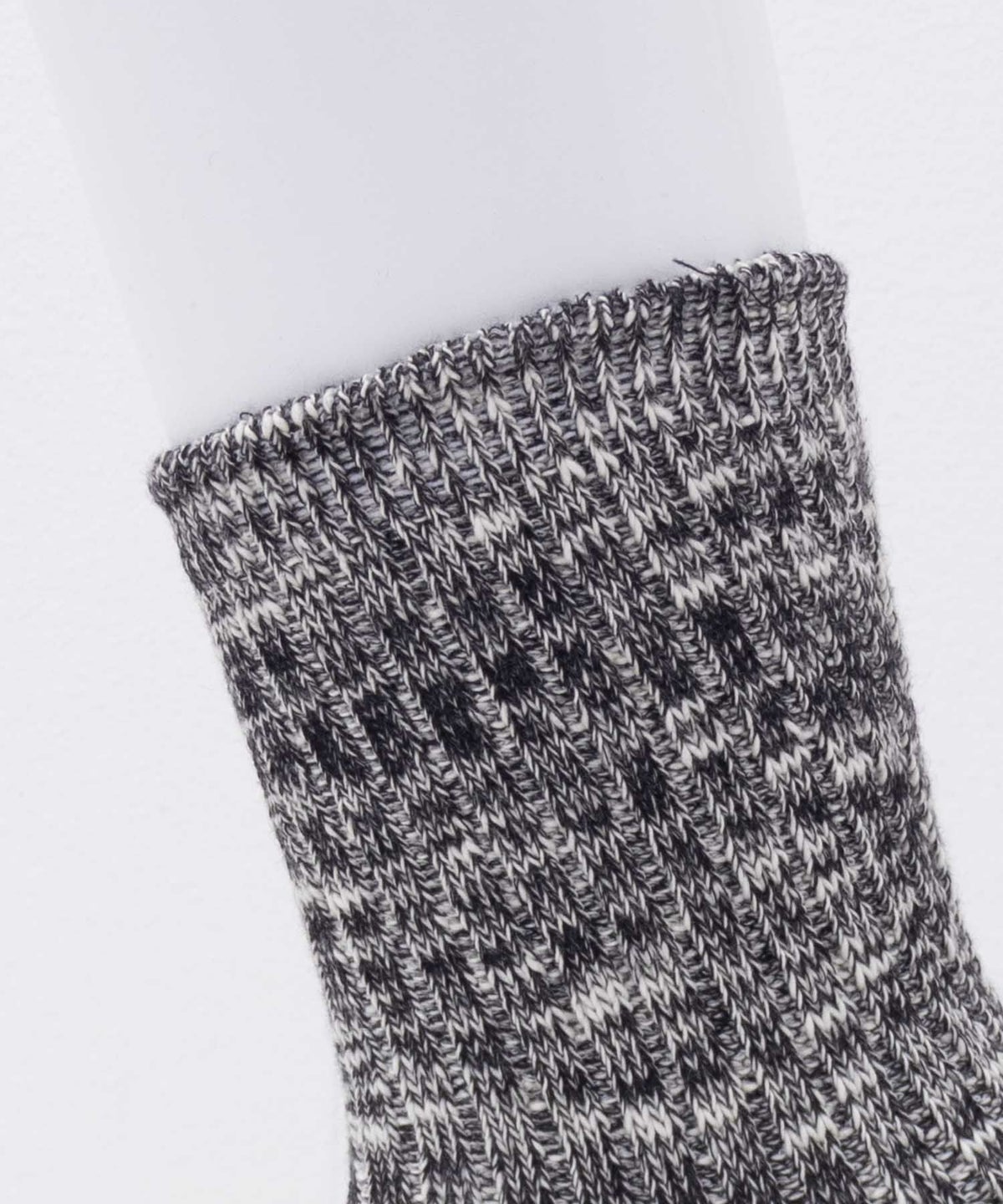 NAVY クオーターソックス USAコットンスラブ レディース