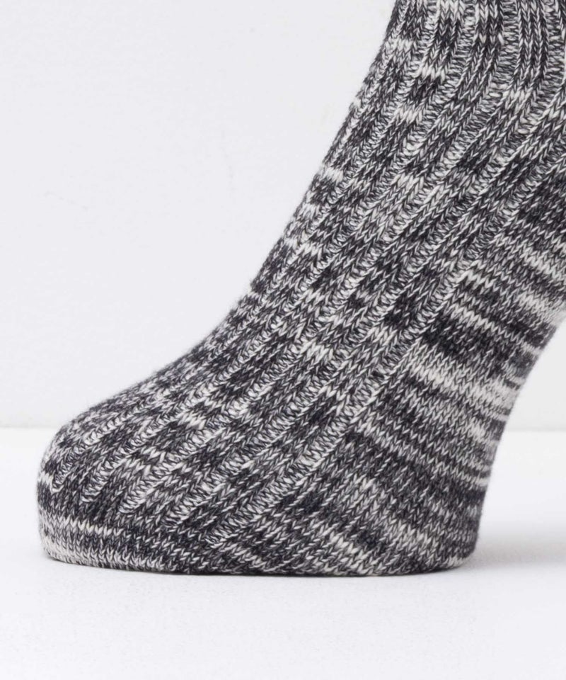 NAVY クオーターソックス USAコットンスラブ レディース メール便 対応商品商品画像-12