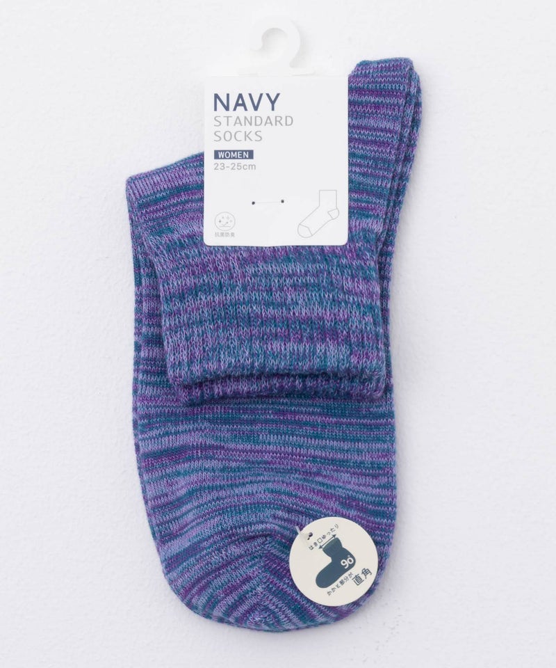NAVY クオーターソックス カラーミックス レディース商品画像-16
