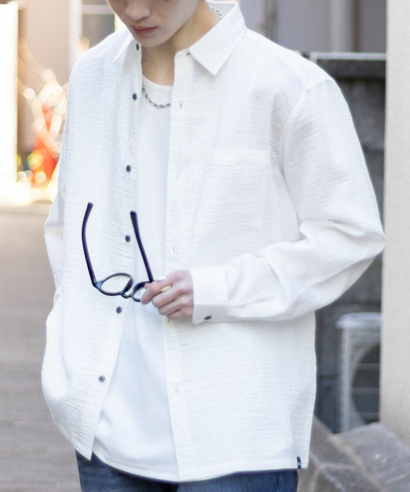 MOSSIMO シアジャガードシャツ メンズ商品画像-2