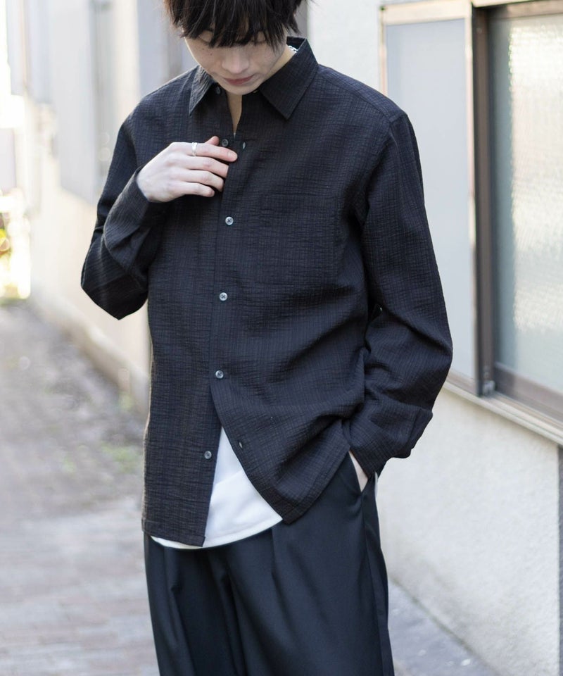 MOSSIMO シアジャガードシャツ メンズ商品画像-6