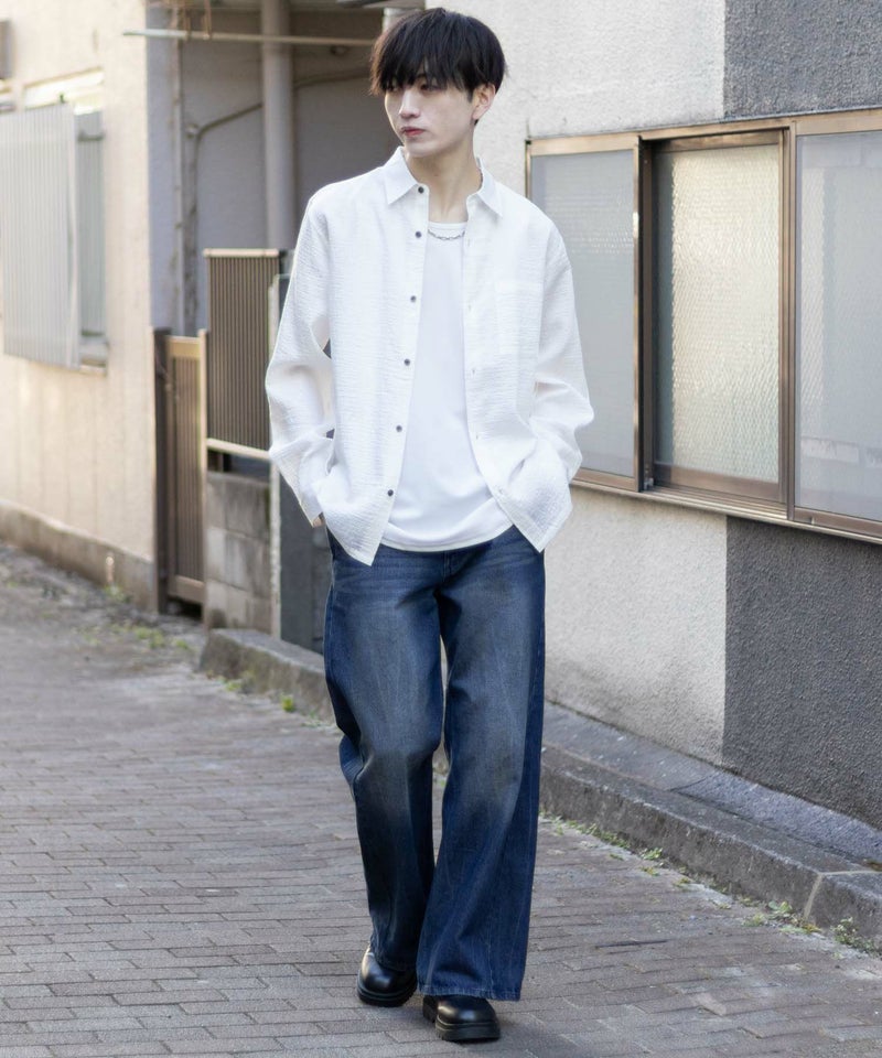 MOSSIMO シアジャガードシャツ メンズ商品画像-27