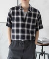 MOSSIMO オンブレチェックシャツ メンズ商品サムネイル-9