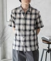 MOSSIMO オンブレチェックシャツ メンズ商品サムネイル-16