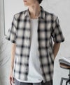 MOSSIMO オンブレチェックシャツ メンズ商品サムネイル-17