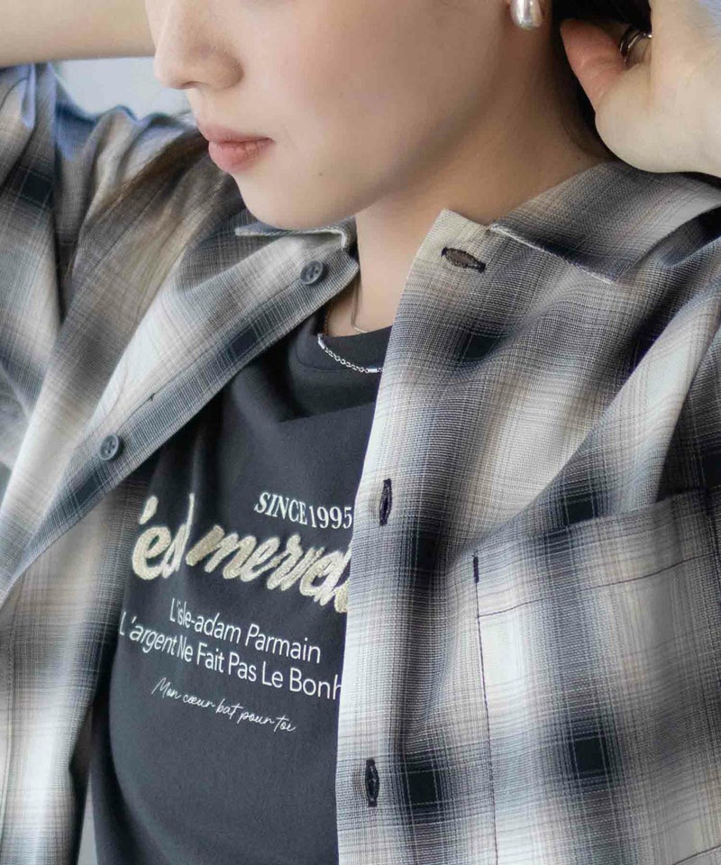 MOSSIMO オンブレチェックシャツ メンズ商品画像-20