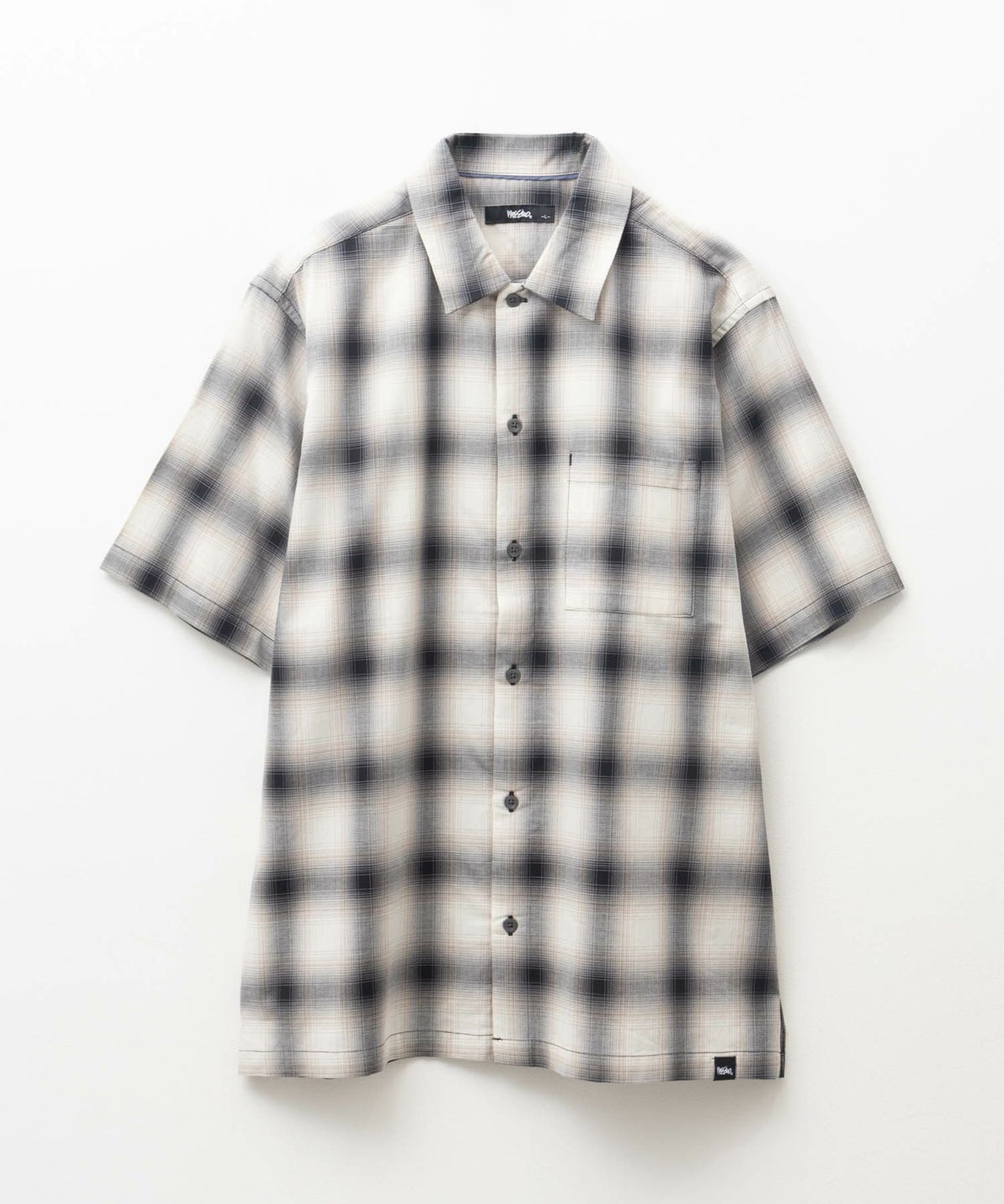 MOSSIMO オンブレチェックシャツ メンズ