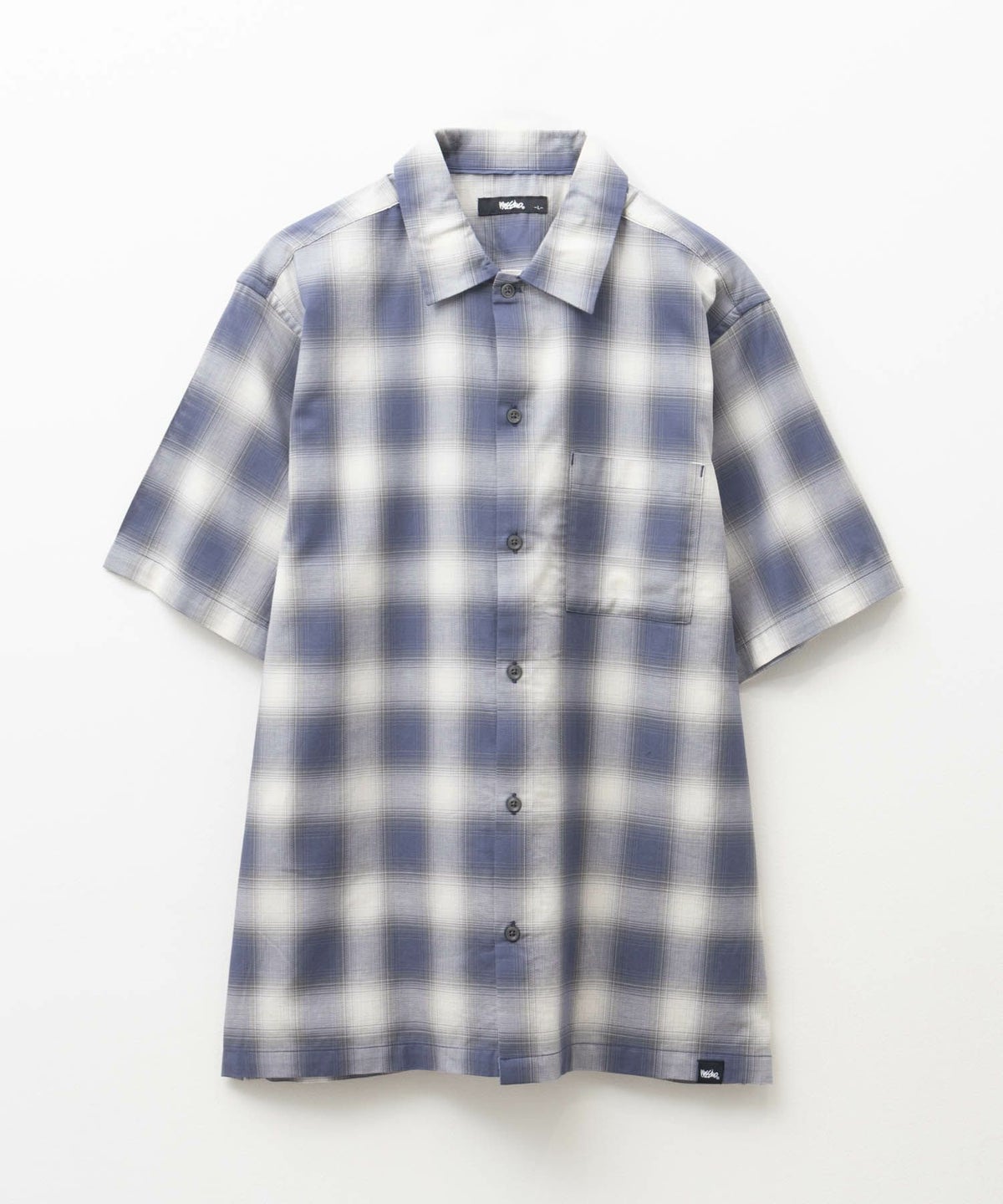 MOSSIMO オンブレチェックシャツ メンズ