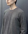 NAVY メランジレイヤーTシャツ メンズ商品サムネイル-5