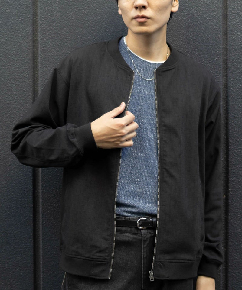 NAVY メランジレイヤーTシャツ メンズ商品画像-11