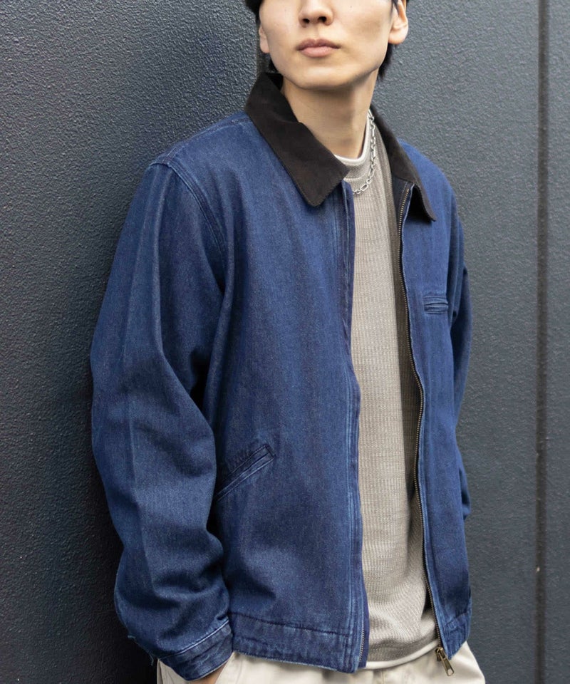 NAVY メランジレイヤーTシャツ メンズ商品画像-15