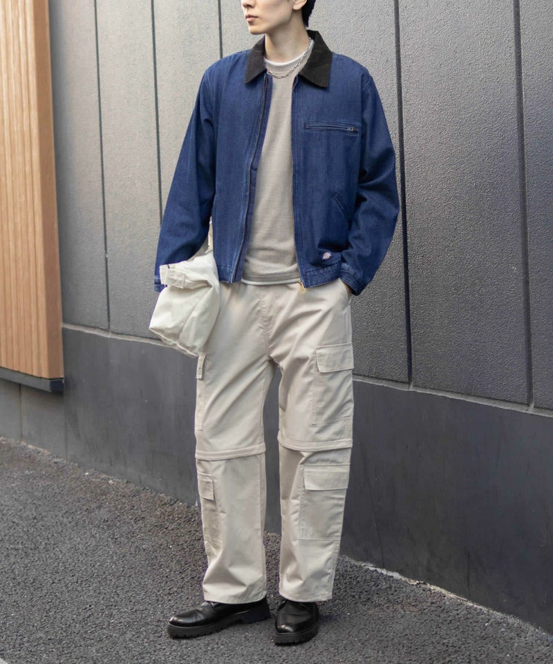 NAVY メランジレイヤーTシャツ メンズ商品画像-17