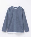NAVY  メランジレイヤーTシャツ メンズ商品サムネイル-20