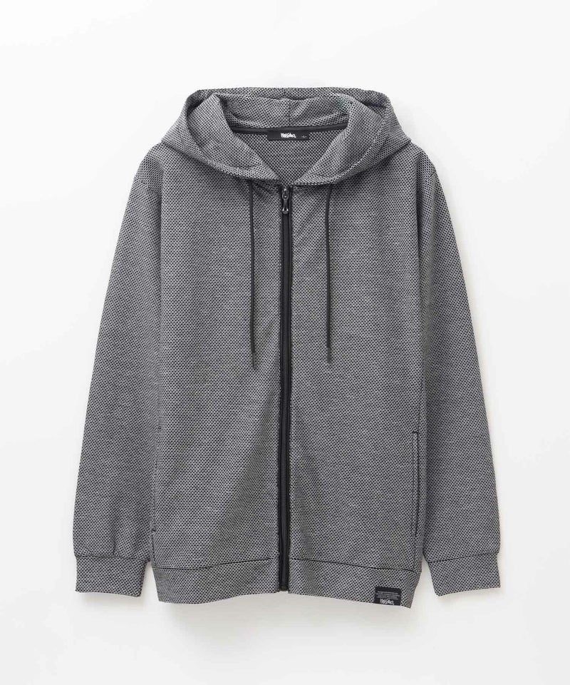 MOSSIMO  ハニカムジャガードジップパーカー メンズ商品画像-3