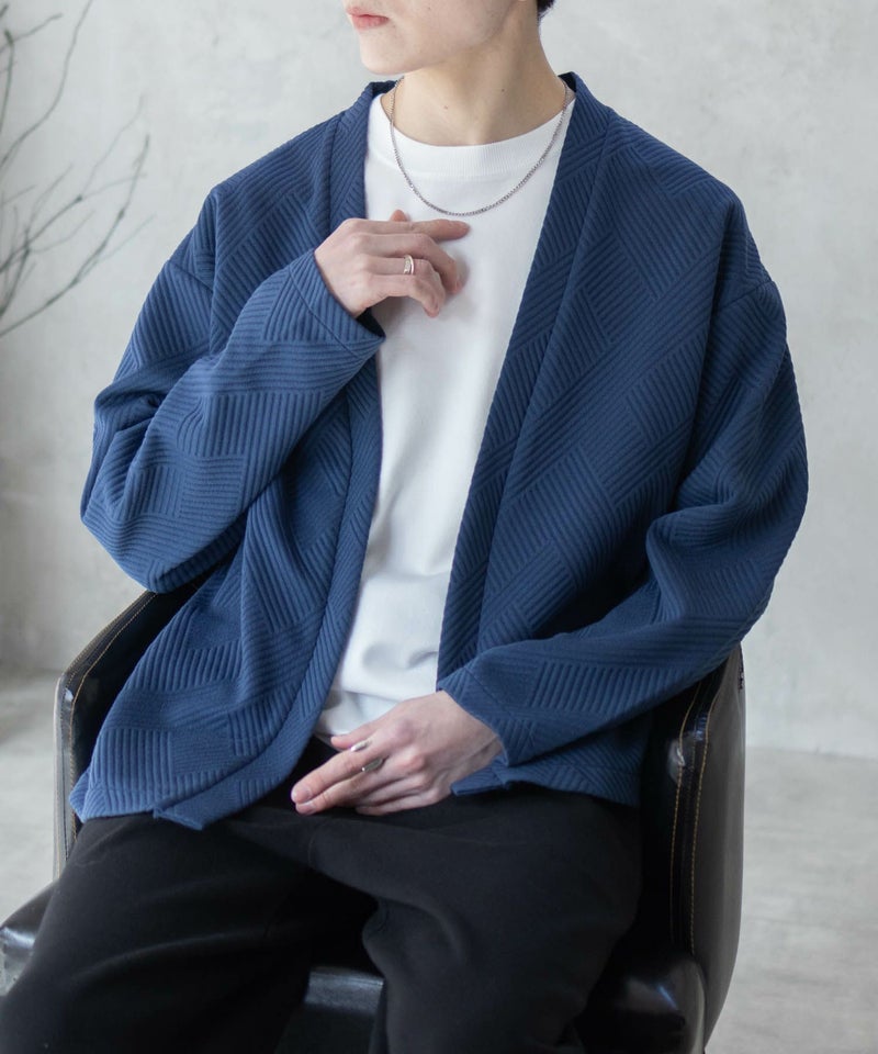 URBAN COLLECTION 膨れジャガードカーディガン メンズ商品画像-16